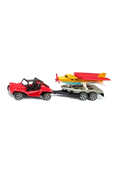 Siku 1696 Set de vehicule cu mașină și avion sportiv