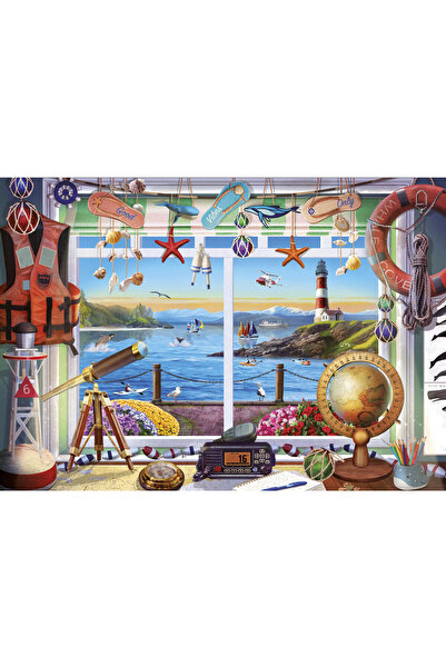 EDUCA Puzzle 1000 cu vedere la mare