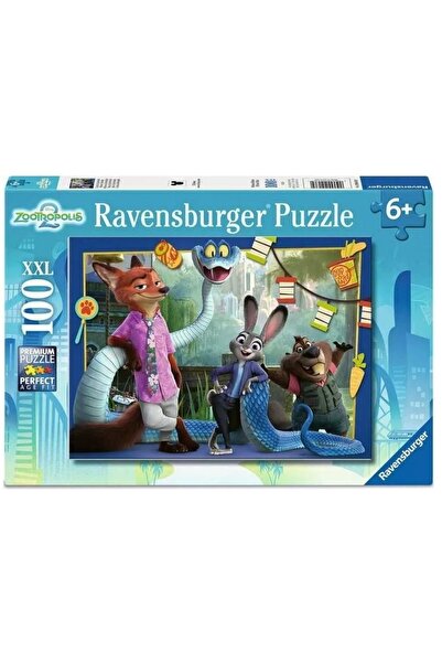 RAVENSBURGER Puzzle 2D pentru copii: Zwierzogr√≥d 2 100 piese