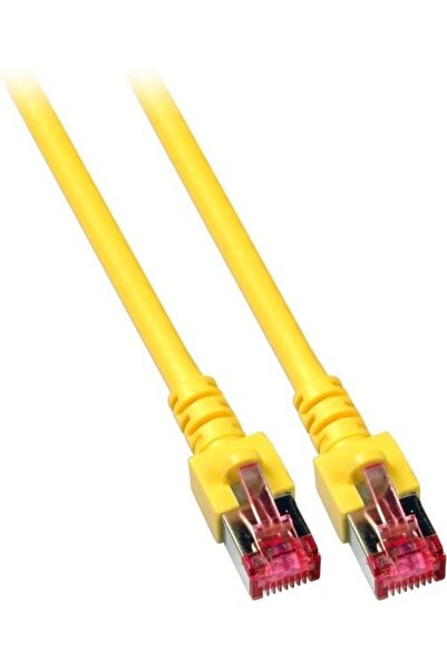 EFB Cablu patch RJ45 S/FTP Cat.6 LSZH 15.00m galben