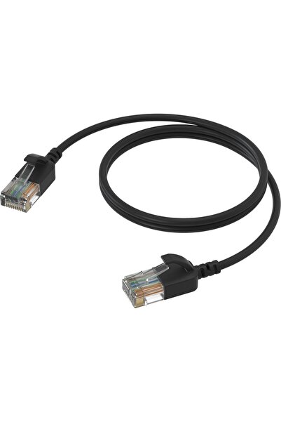 PROCAB CSD560B/3 Kabel sieciowy Slimline - CAT6A RJ45 - RJ45 U/UTP wersja cza...