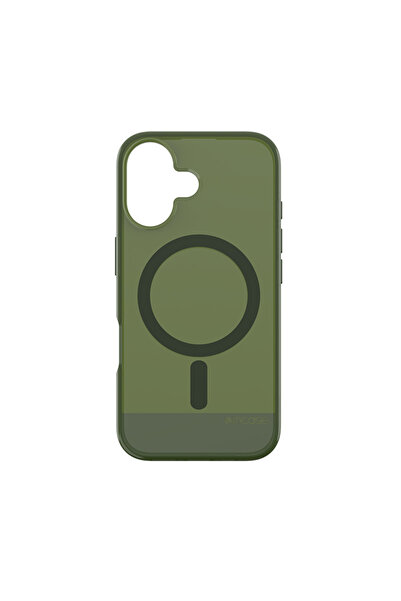 İncase Husă subțire MagSafe - Husă iPhone 16 (Verde Highland)