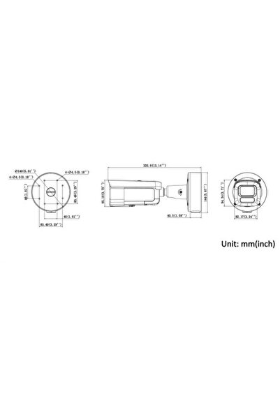 Hikvision Cameră IP DS-2CD2667G3-LIZS2UY/SRB(2.8-12mm) NEGRU