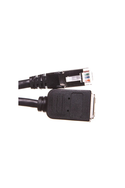 goobay CAT 5e Cablu de transmisie F/UTP, negru - Lungime cablu 10 m
