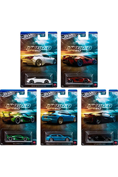 Mattel Games Hot Wheels Set de mașinuțe Hybrid Speed mix (24 buc)
