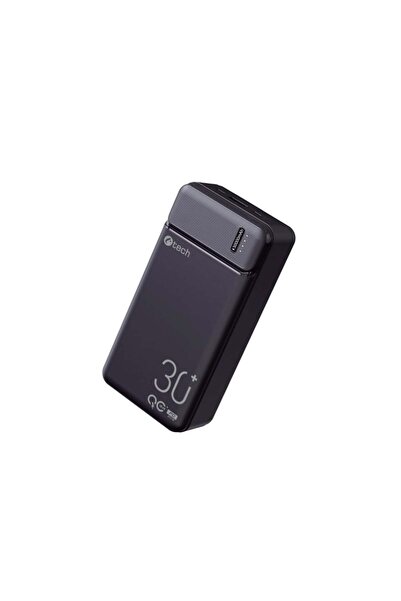 C-TECH Powerbank 30000mAh, Li-Pol, 20W, USB-C/USB-A/micro USB