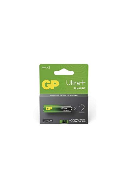 GP Baterie alcalină LR6 / AA 1,5V ULTRA PLUS 2 pachete / 2 buc./