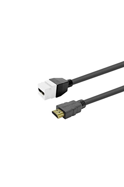 VivoLink Keystone Alb HDMI Mamă la HDMI Tată