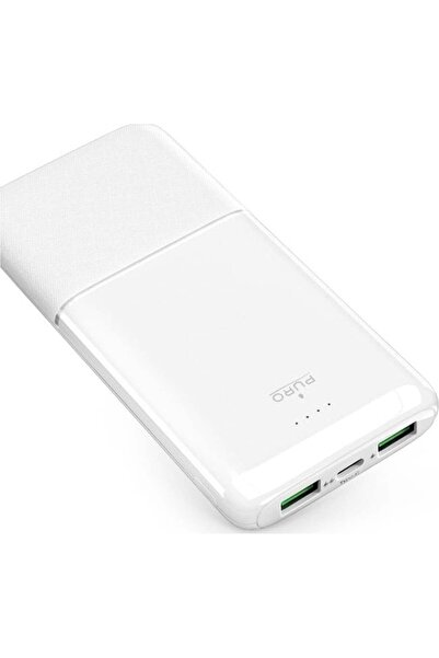 Puro Powerbank DAILY 10 PLUS 10000mAh 2x USBA / 1x USB-C 22.5W - bia≈Çy