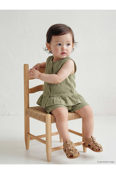 LC Waikiki Quality Pieces from Çelebi Store Zero Roba Yaka Baby Girl Blouse a...