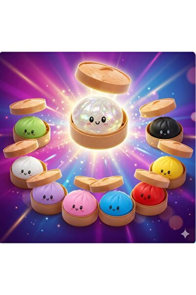 SquishyFun Squishy Dumpling „Găluștele misterioase” – jucărie antistres surpriză