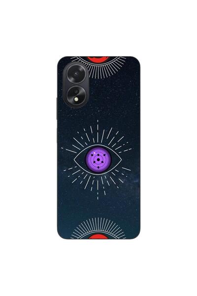 OEM Husa compatibila cu Oppo A18 Silicon Gel Tpu Model Tomoe Rinnegan Eye