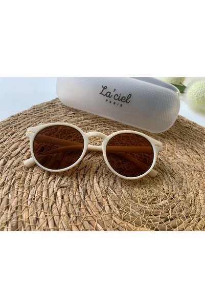 Sweet Luna Laciel boxed children's sunglasses - ecru