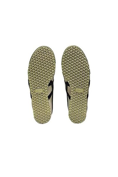 Asics & Onitsuka Tiger حذاء رياضي مكسيكو 66 بلون بيج/كحلي | يُنصح باختيار مقاس أكبر