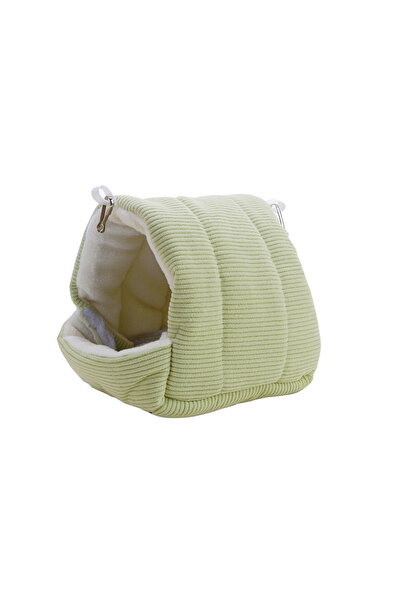 Choice6 S 15x15x14.5cm Light Green Winter Warm Bird Cage Parrot Cotton Nest P...