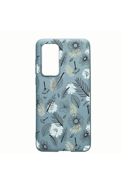 bestcase Husa Huawei P40, Flowers, rezistenta la uzura, anti-alunecare, din s...