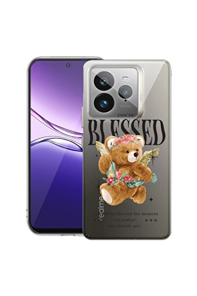 bestcase ¬Æ Husa pentru Realme GT 7 Pro cu Design Teddy Bear Blessed, Clear S...