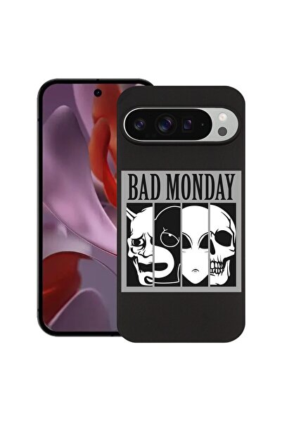 bestcase Θήκη για Google Pixel 9 Pro XL, Bad Monday, Λεπτή σιλικόνη 0.8MM, Αν...