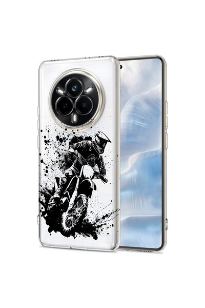 bestcase Husa pentru Realme 14 Pro 5G, BestCase¬Æ Clear Silicon 2MM, MotoCros...