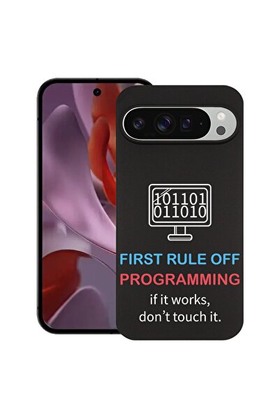 bestcase Θήκη για Google Pixel 10 Pro XL με σχέδιο IT First Rule, TPU Ματ Εξα...