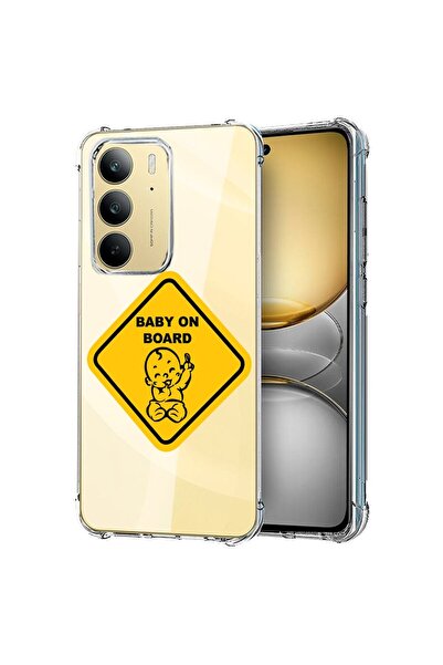 bestcase ¬Æ Husa pentru Realme 14x 5G, Anti Shock 1.5MM, Baby On Board, Prote...
