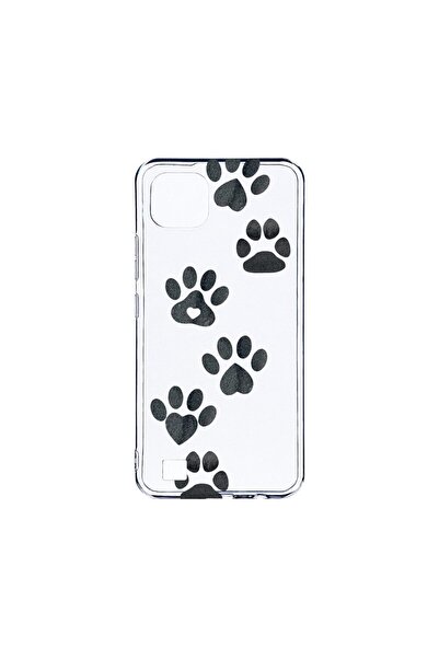 bestcase Husa BestCase¬Æ Clear Silicon 2MM, Compatibila Cu Realme C20, Dog Pa...