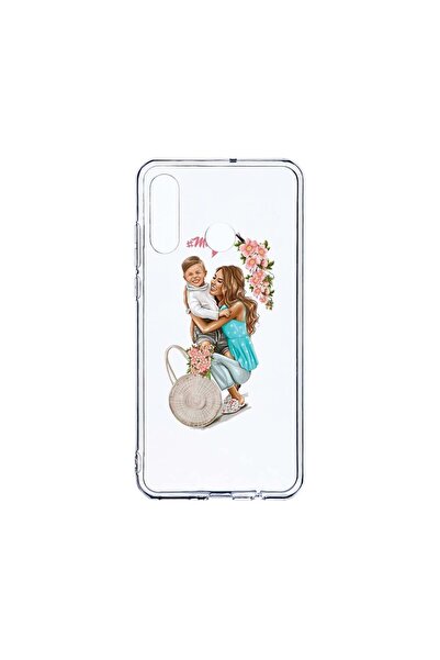 bestcase Διαφανής Θήκη Σιλικόνης 2MM, Συμβατή με Huawei P30 Lite, Σχέδιο  "Mo...