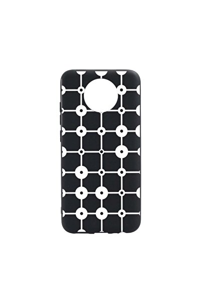 bestcase Θήκη σιλικόνης συμβατή με Huawei Nokia C20, με σχέδιο γραμμών, ανθεκ...