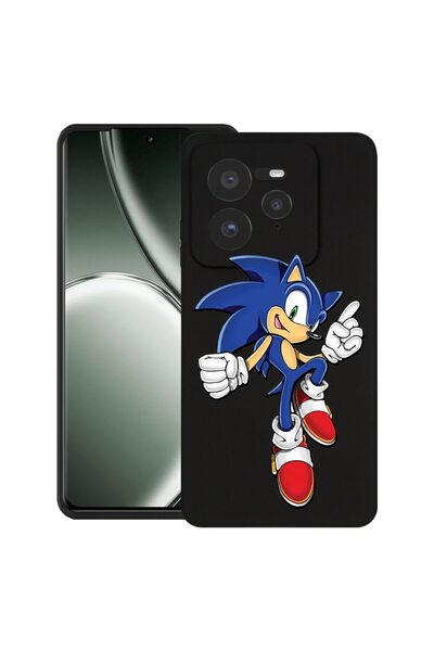 bestcase ¬Æ Husa pentru Realme GT 7 Pro cu Design Sonic Boom, TPU Mat Ultra S...