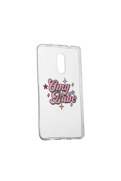 bestcase Husa de protectie cu mesaj OMG Babe, pentru LG X Power 3, rezistenta...