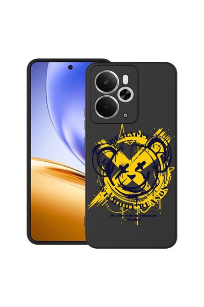 bestcase ¬Æ Husa pentru Realme 14T cu Design Teddy Bear Be Happy, TPU Mat Ult...
