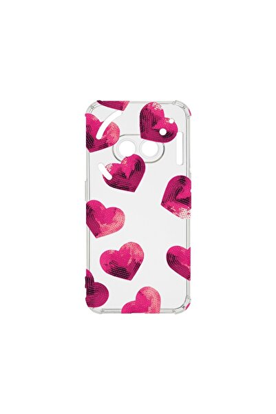 bestcase Αντικραδασμική Θήκη 1.5MM, Συμβατή με Nothing Phone 2a, Σχέδιο Καρδι...