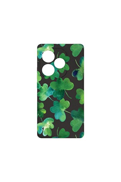 bestcase Θήκη Σιλικόνης Premium, Συμβατή με Realme GT 6, Πράσινο φύλλο, Λεπτή...