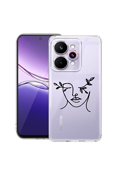 bestcase ¬Æ Husa Clear Slim Silicon Compatibila cu Realme 15 / 15 Pro, Woman ...