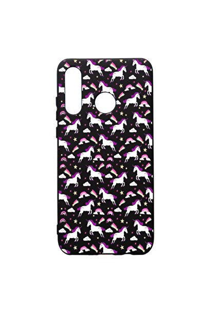 bestcase Husa de protectie Huawei P30 Lite, Unicorn, silicon, cu interiorul d...