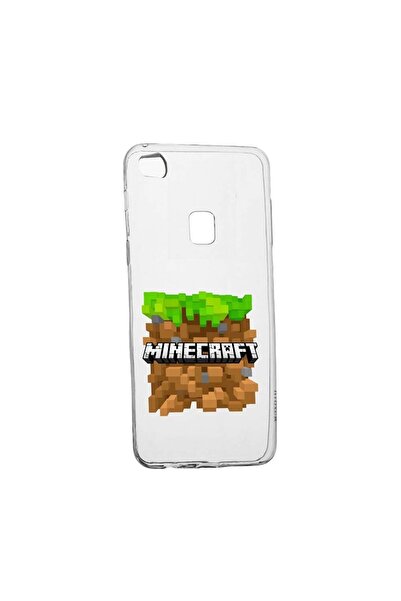 bestcase Husa Minecraft, pentru Huawei P10 Lite, rezistenta la uzura, anti-al...