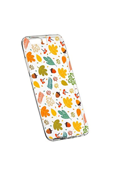 bestcase Husa Silicon, Transparent, Slim, Toamna, 108, Huawei Y6 2018