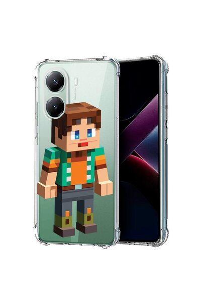 bestcase Съвместим калъф за Poco X7 Pro 5G, Удароустойчив 1.5ММ, Герой от Min...