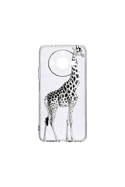 bestcase Husa BestCase¬Æ Clear Silicon 2MM, Compatibila Cu Realme 11, Giraffe...