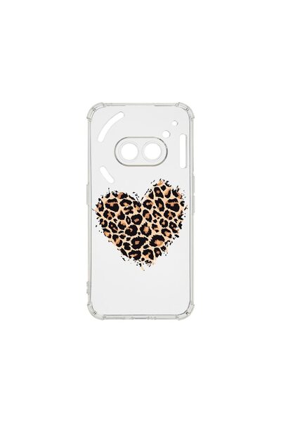 bestcase ¬Æ Husa Anti Shock 1.5MM, Compatibila Cu Nothing Phone 2a, Leopard H...