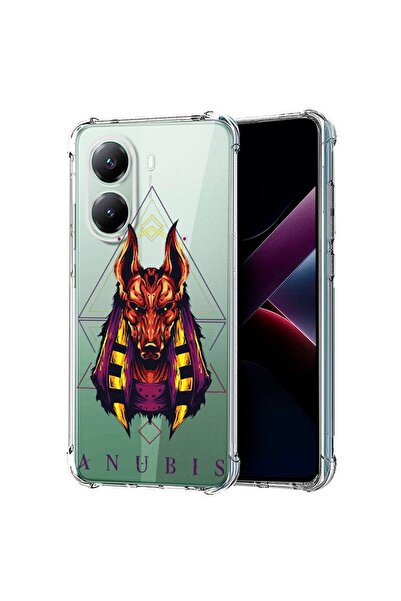 bestcase ¬Æ Husa compatibila Poco X7 Pro 5G, Anti Shock 1.5MM, Mythology Anub...