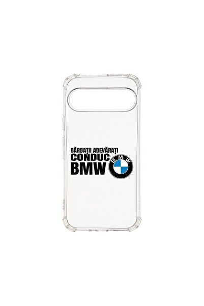 bestcase Husa Anti Shock 1.5MM, Compatibilă cu Google Pixel 9, Conduc BMW, Te...