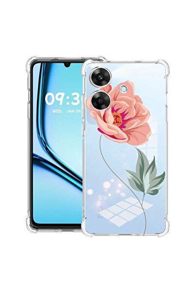 bestcase ¬Æ Husa Anti Shock pentru Realme Note 60 / Note 60X cu Design Rose, ...