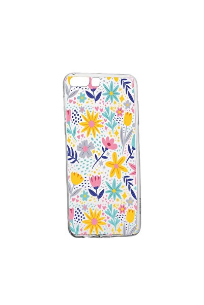 bestcase Silicone Case Compatible with Huawei Y6 2018, Little Flowers, wear-r...