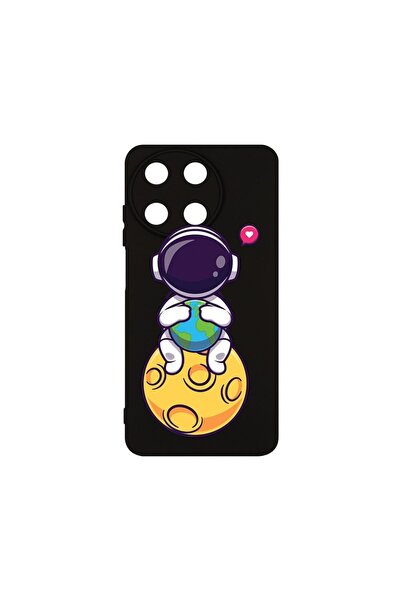 bestcase Θήκη Σιλικόνης Premium, Συμβατή με Realme 11 4G, Χαριτωμένος Αστρονα...