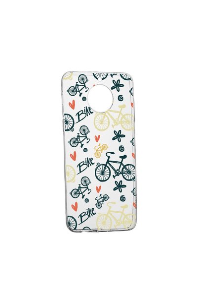 bestcase Husa Silicon Compatibila Cu Nokia C30, Bike Love, rezistenta la uzur...