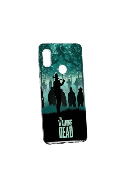 bestcase Защитен калъф The Walking Dead за Huawei Y7 2019, устойчив на износв...