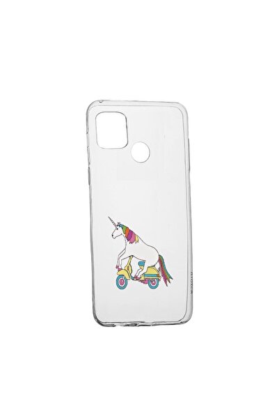 bestcase Husa Silicon Compatibila Cu Realme C21, Unicorn On The Road, reziste...