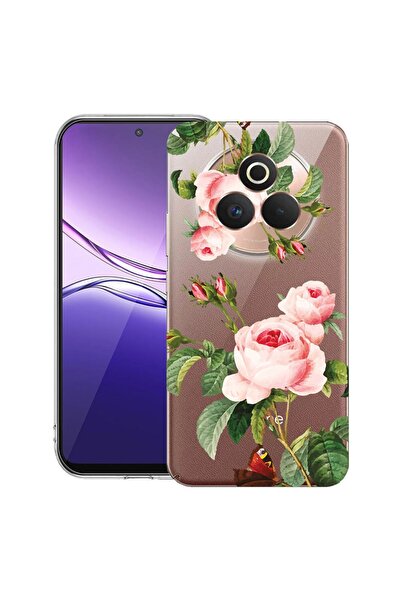 bestcase ¬Æ Husa pentru Realme P3 Pro cu Design Rose, Clear Slim Silicon, Ant...