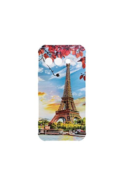 bestcase Калъф за Google Pixel 9a, BestCase® Anti Shock 1.5MM, Айфелова кула ...